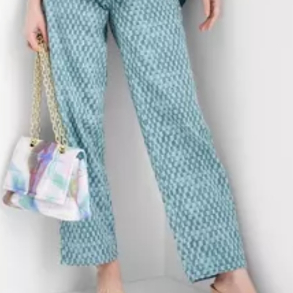 Future Collective Women's Straight Leg Denim Pant  Size 2 - Picture 4 of 12